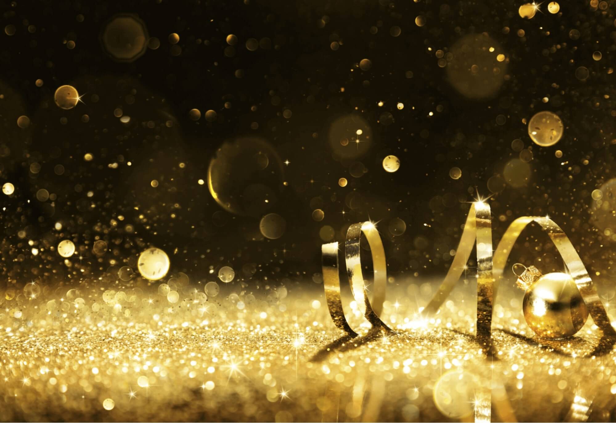 New years confetti