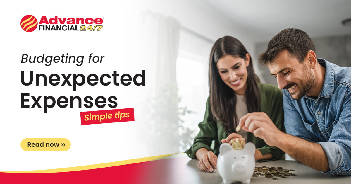 How to handle unexpected expenses