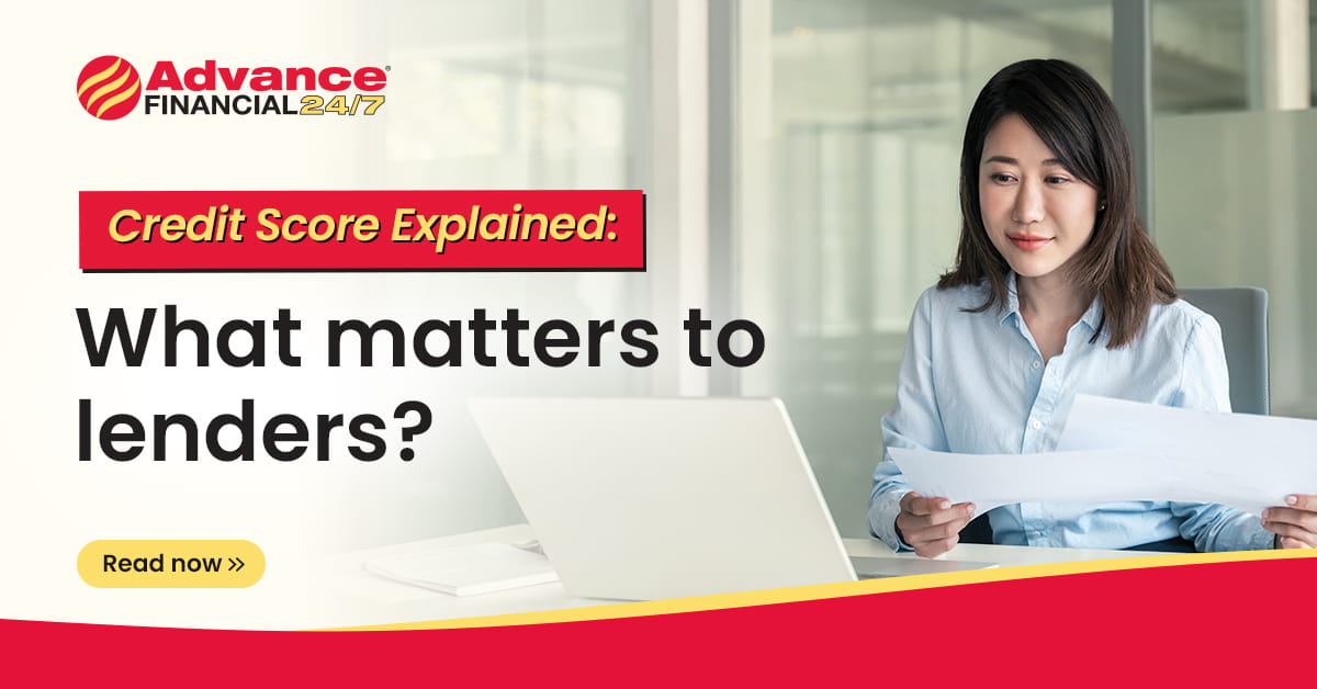 How credit scores work