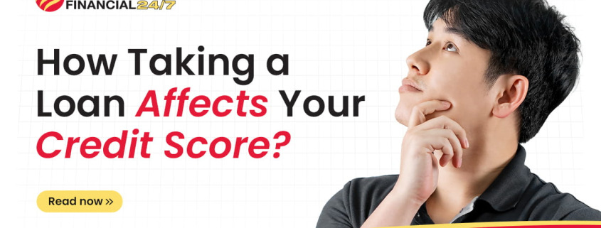 How loans affect credit score