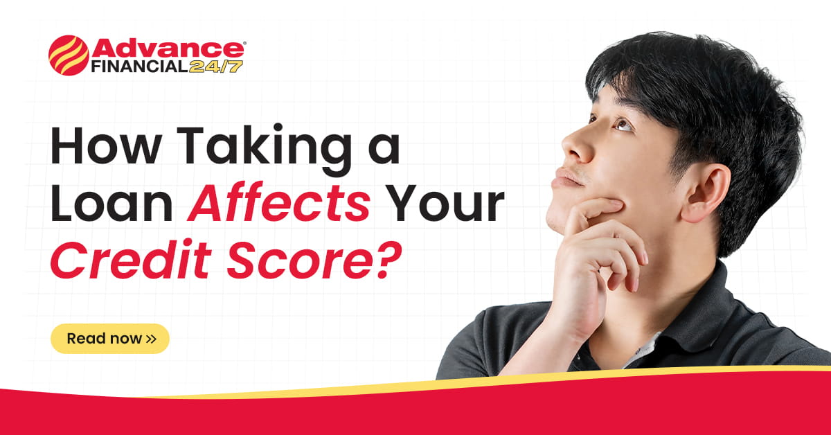 How loans affect credit score